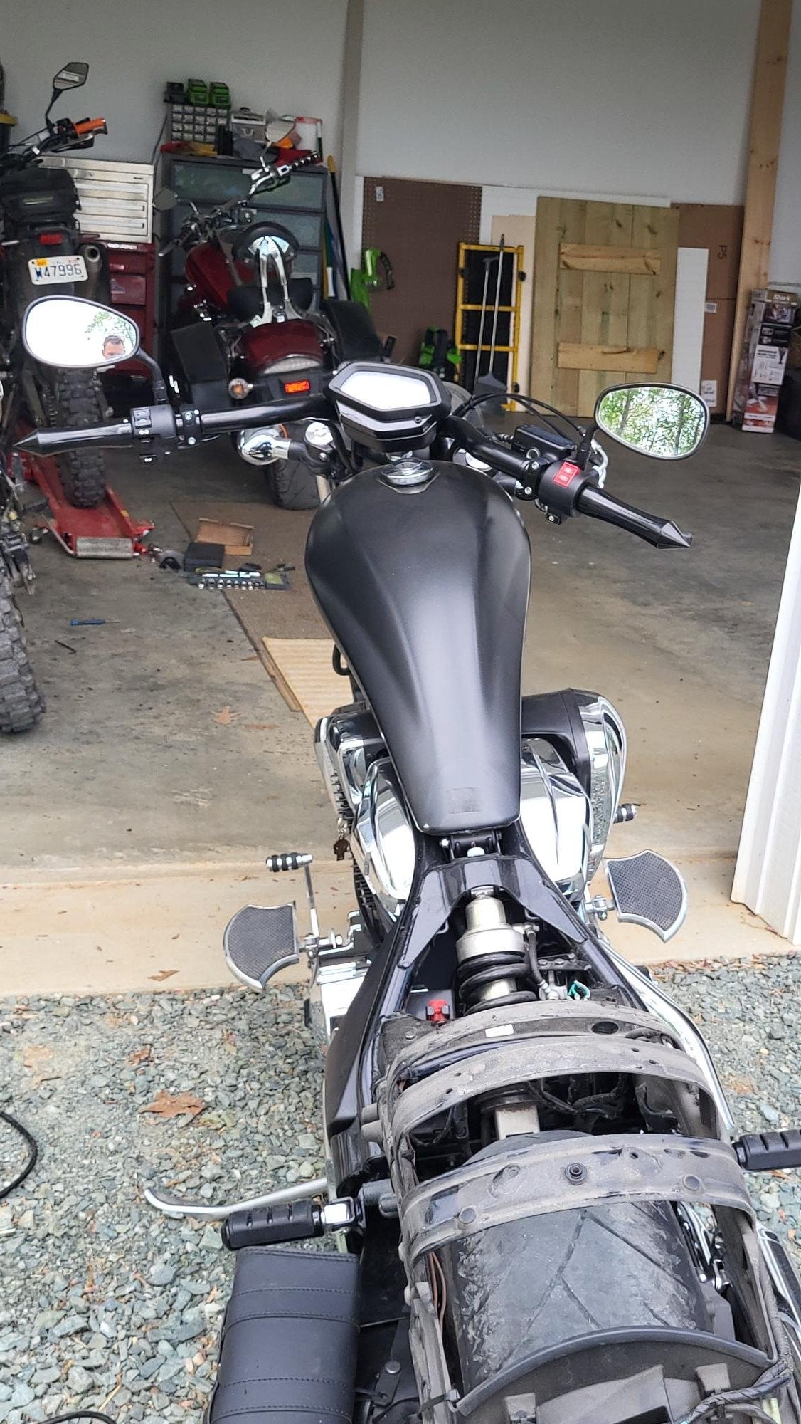 YOU Back in Black | Honda Fury Forums: