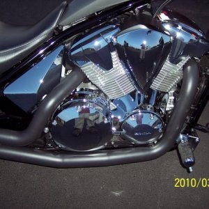 honda fury engine covers